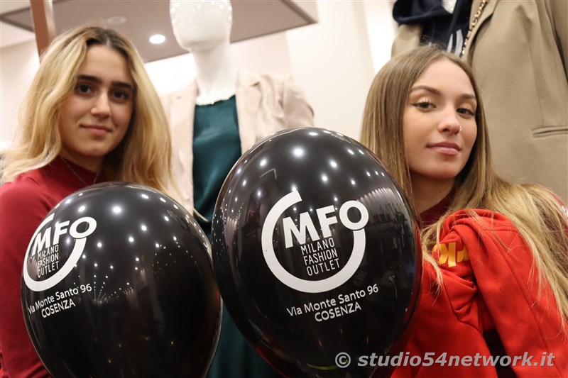 A Cosenza è grande festa su Corso Mazzini e Via Montesanto per il sesto compleanno di MFO, Milano Fashion Outlet.